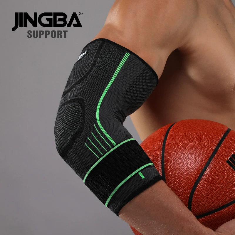 1 PC Gym Elastic Elbow Brace Golfer\'s Elbow Straps Compression Sleeve