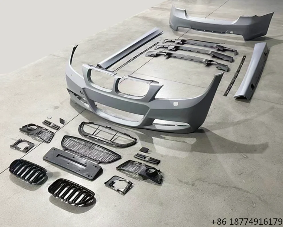 

For 3Series Accessories M Tech BodyKit for E90 LCI Facelift M Sport E90 Front Bumper 328 Rear Bumper BodyKit Rear Bumper