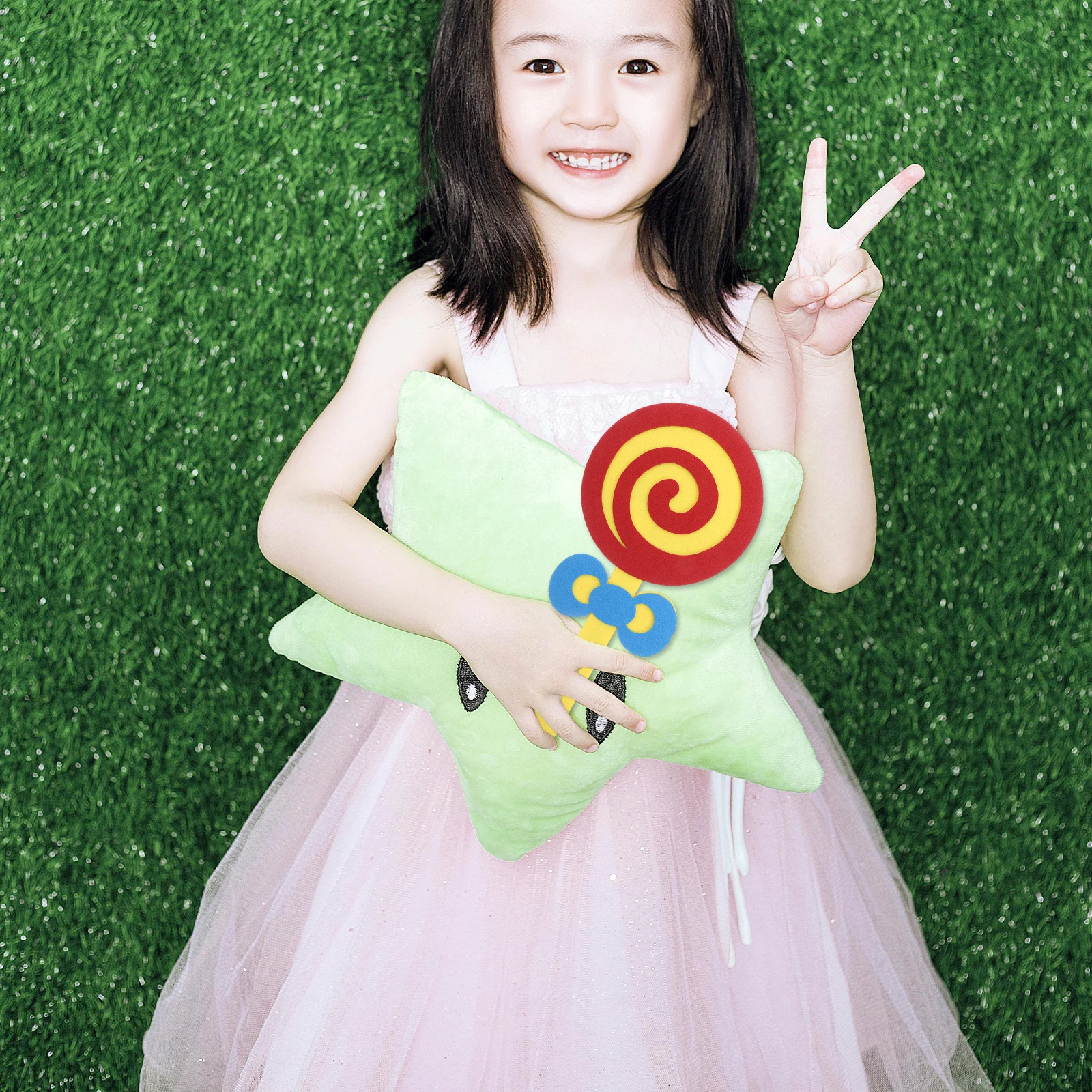 

Dance Performance Props Lollipop Simulation Candy 18cm Photo Booth Props Shower Wedding Party Decorations