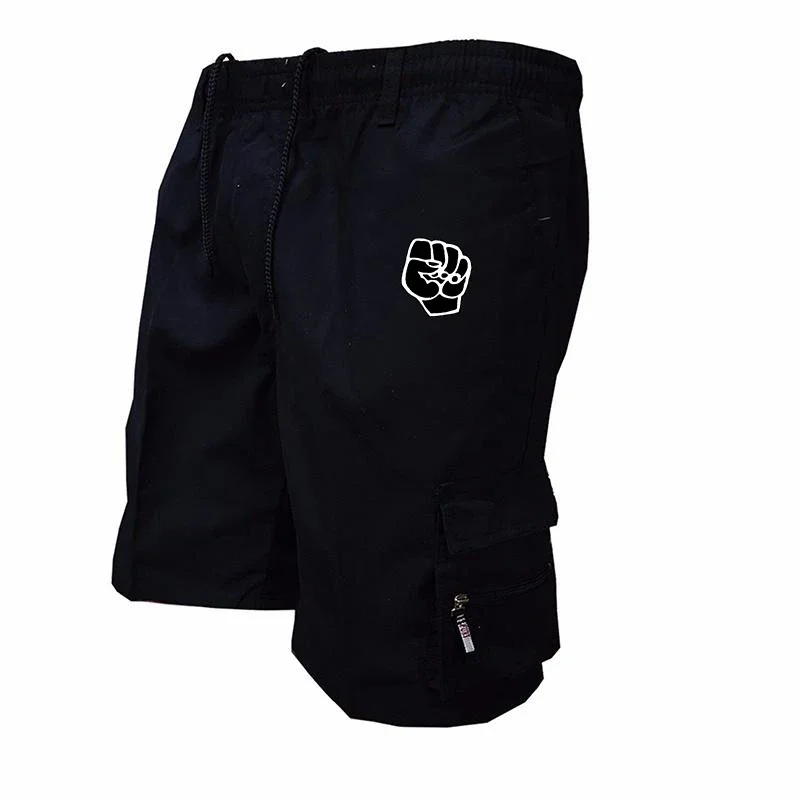 Calção de algodão de bolso múltiplo masculino, calça curta militar do exército, casual masculina ao ar livre, calça curta de alta qualidade, verão, venda quente