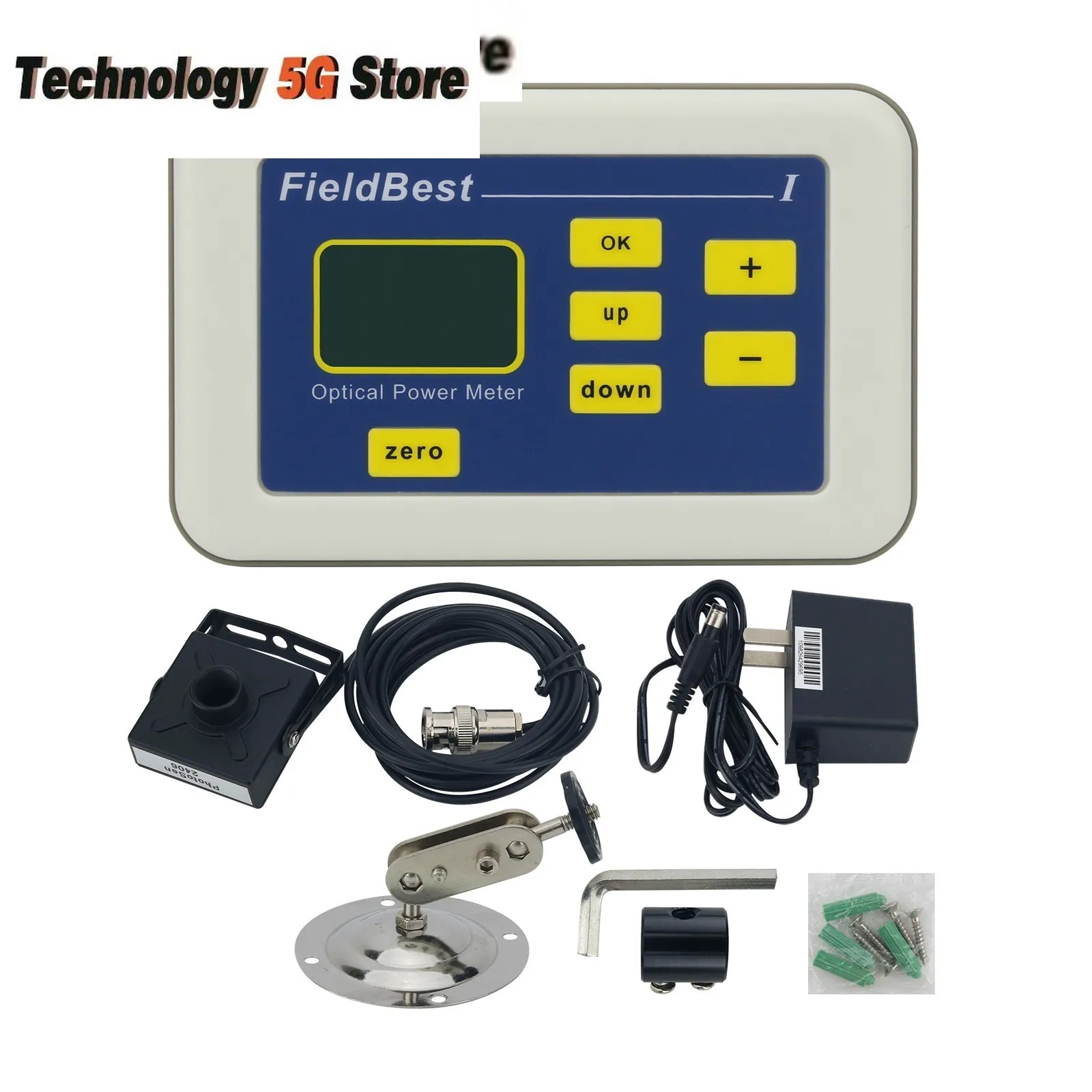 

10uW-100mW Optical Power Meter Photoelectric Type Laser Power Meter Comes with Digital Display