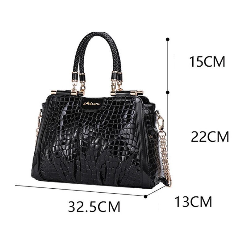 2024 New Fashion Alligator borse da donna Designer borsa a tracolla da donna in vera pelle borsa a tracolla in pelle naturale di lusso femminile