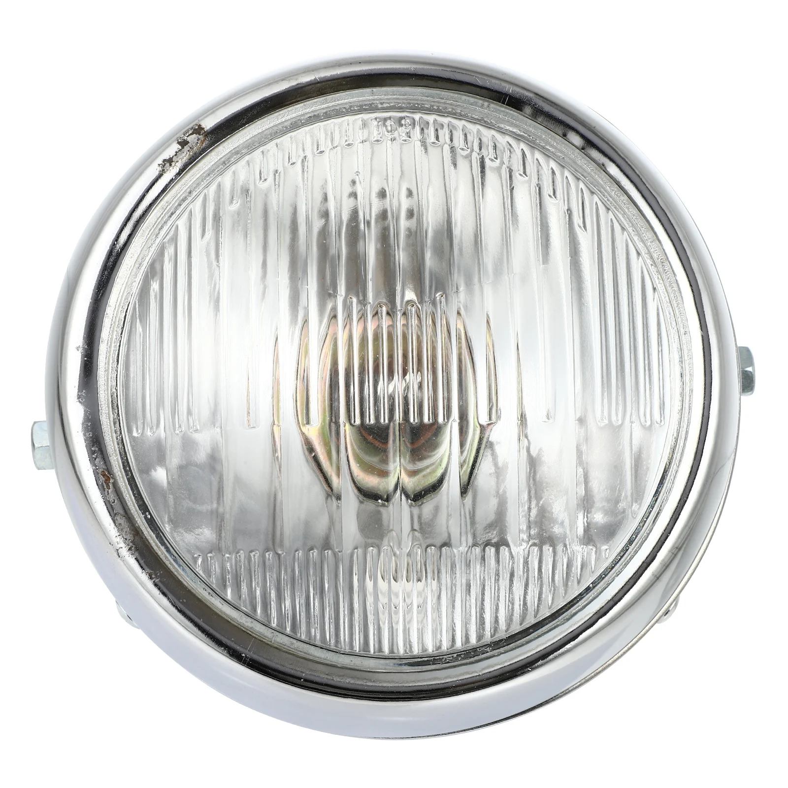 

Retro Headlights for Motorcycle Modified Silver Iron Driving Man Fully Sealed LED Lamp Bright Beam Durable Cover Waterproof