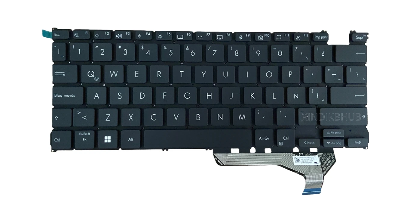 

Для ASUS Zenbook 14, OLED UX3402 UX3402ZA UX3402VA LA/латин с клавиатурой с подсветкой