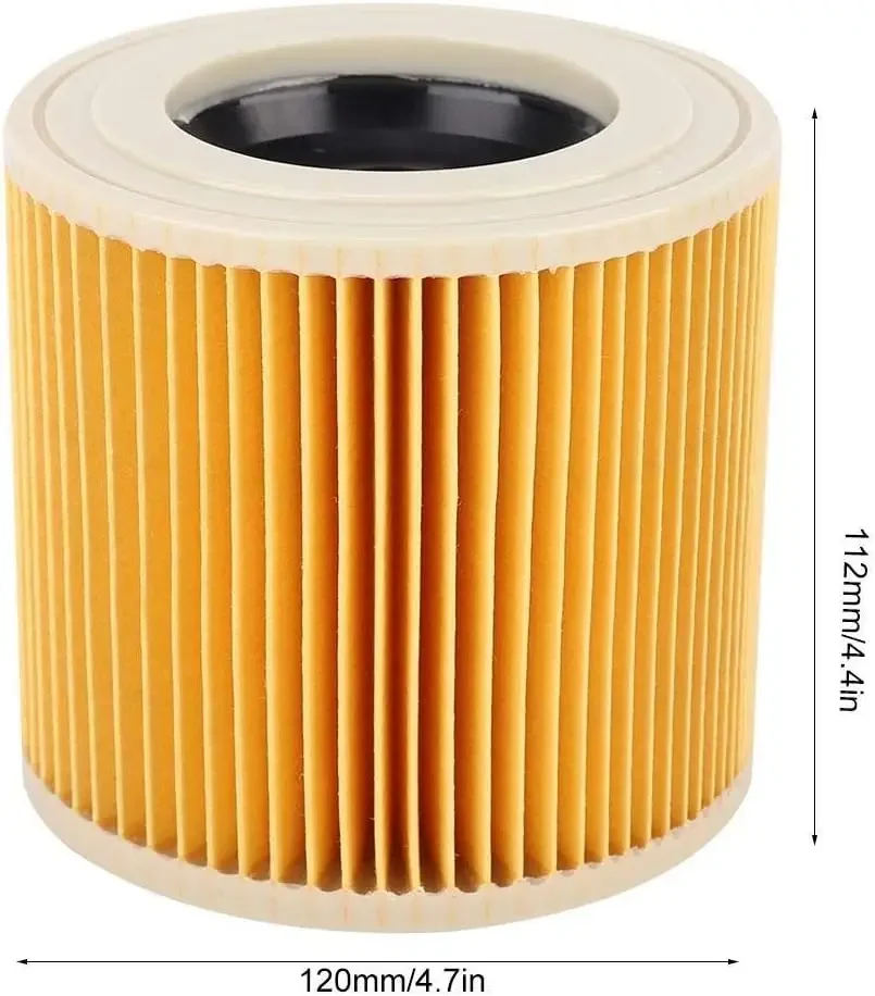 Filtro HEPA per Karcher WD2250 WD3.200 MV2 MV3 WD3 WD2 Aspirapolvere Parti Accessori Filtri Sacchetti per la polvere