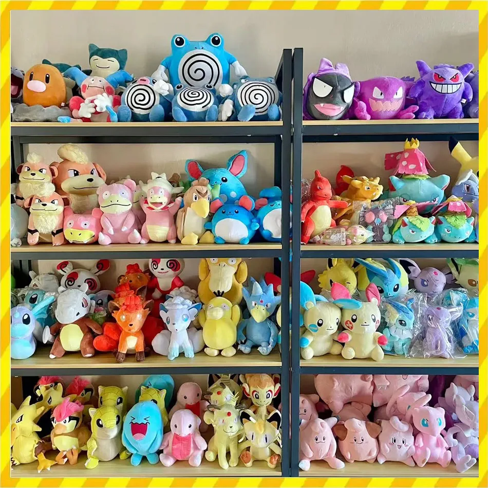 20cm Pokemon Flareon Vaporeon Jolteon Plush Toy Cute Anime Pokemon Umbreon Sylveon Espeon Stuffed Toy Christmas Gifts Room Decor