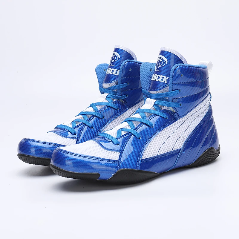 Zapatos de lucha libre clásicos para hombres y mujeres, zapatos de boxeo de lucha libre universales, zapatos de lucha ligeros de Fitness, botas de