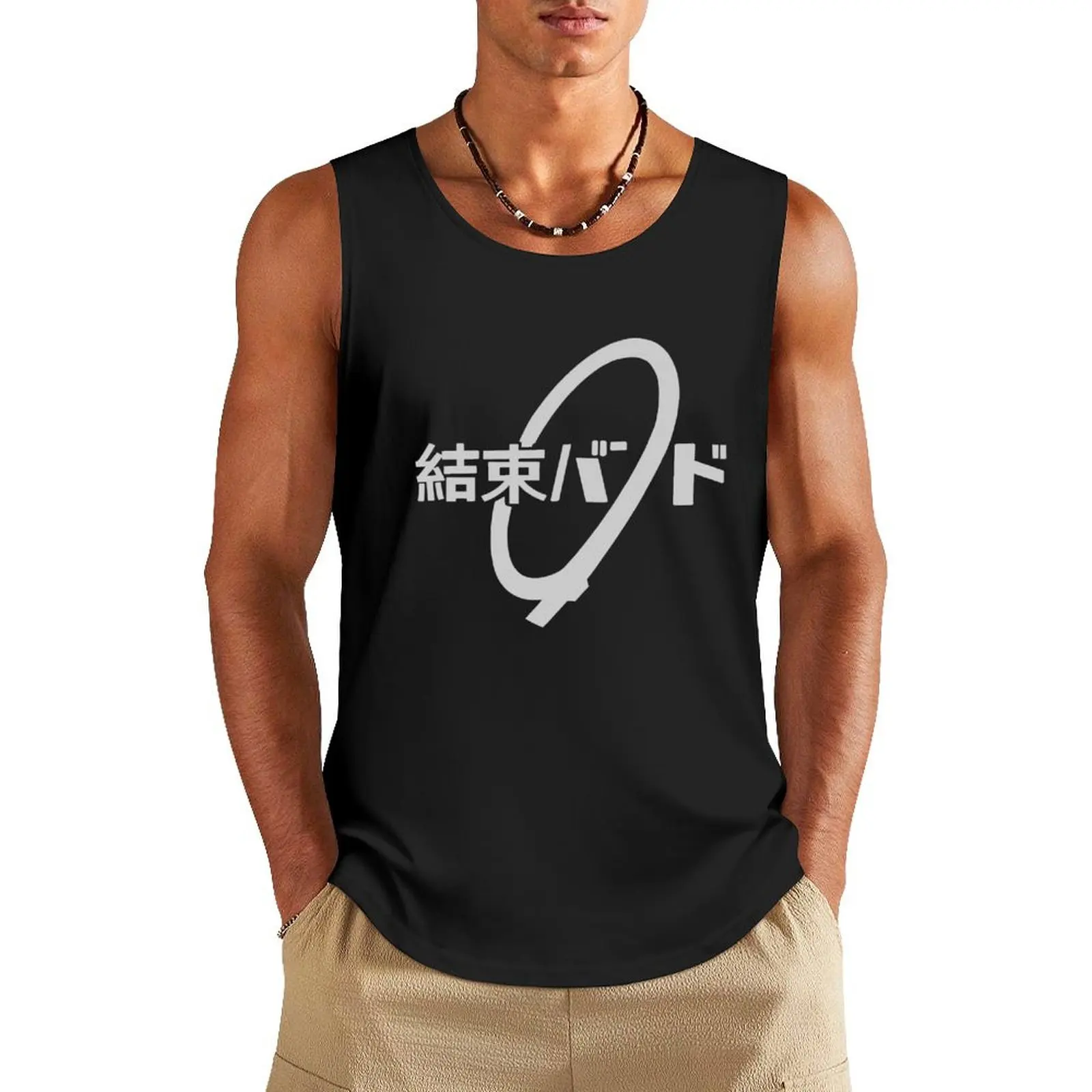 

Kessoku Band Tank Top men gym Short sleeve