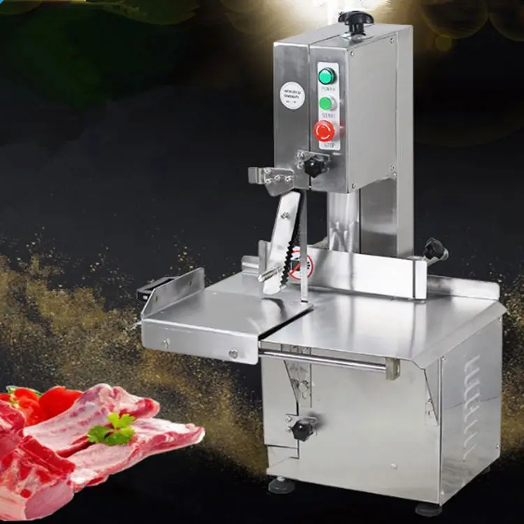 stainless steel home use household new used bone cutting bandsaw cutter machine electric meat saw