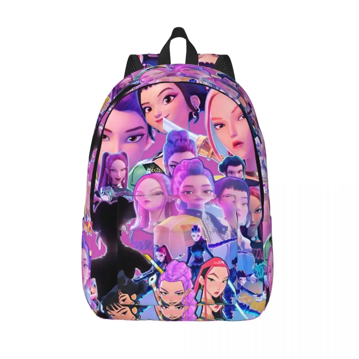 

Kpop Demons Huntrix Hunters Рюкзак для мужчин и женщин Подростковый школьный рюкзак для работы Rumi Mira Joey Холщовые сумки для ноутбука Подарок