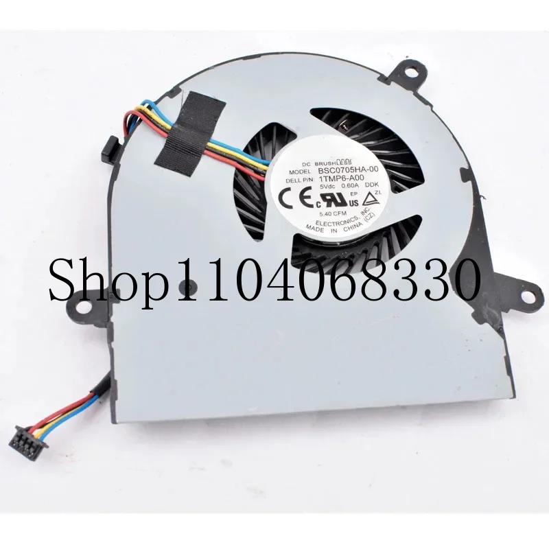 

Новый охлаждающий вентилятор для Dell Inspiron 3475 1TMP6 BSC0705HA-00 BAZE0707R5M P013 i3475 I3475-A845BLK-PUS PVB070B05H P01