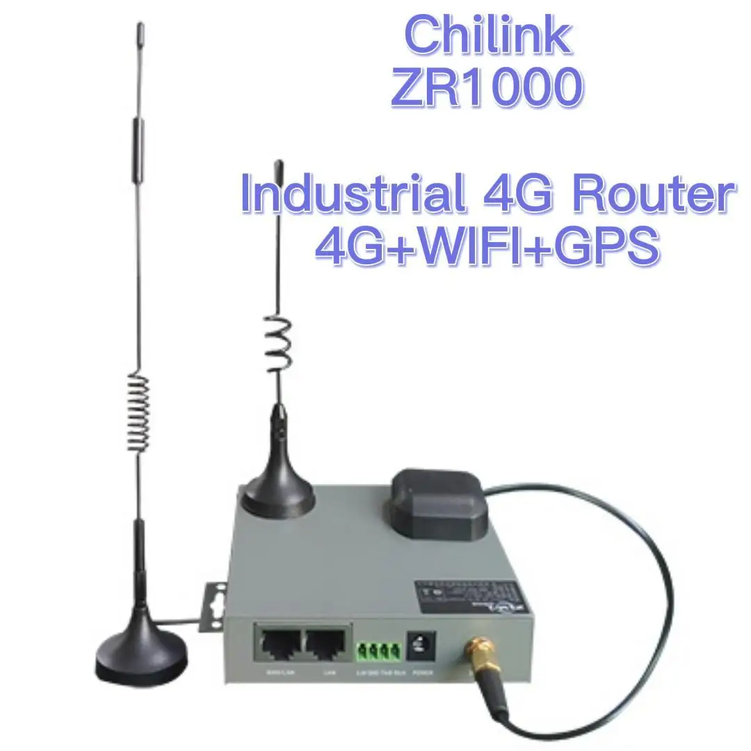 Industrial 4G Wireless Cellular LTE Router with Gps Positioning Management Apn Vpdn Private Network Access