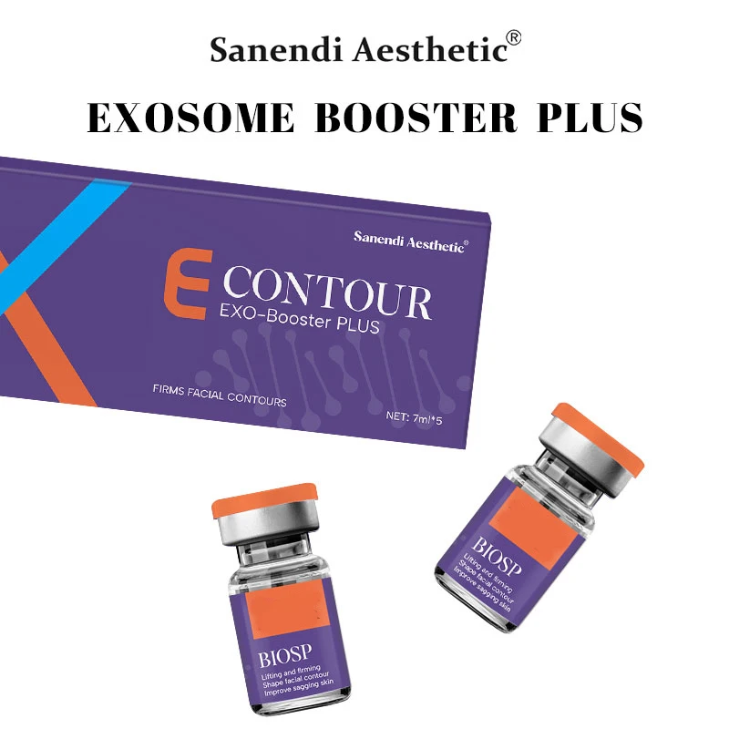 2025 مصل الوجه الداعم Exosomas Plus لـ Dermapen مضاد للشيخوخة ورفع الوجه وترطيب حب الشباب وإصلاح الندبات 7 مللي * 5 قوارير