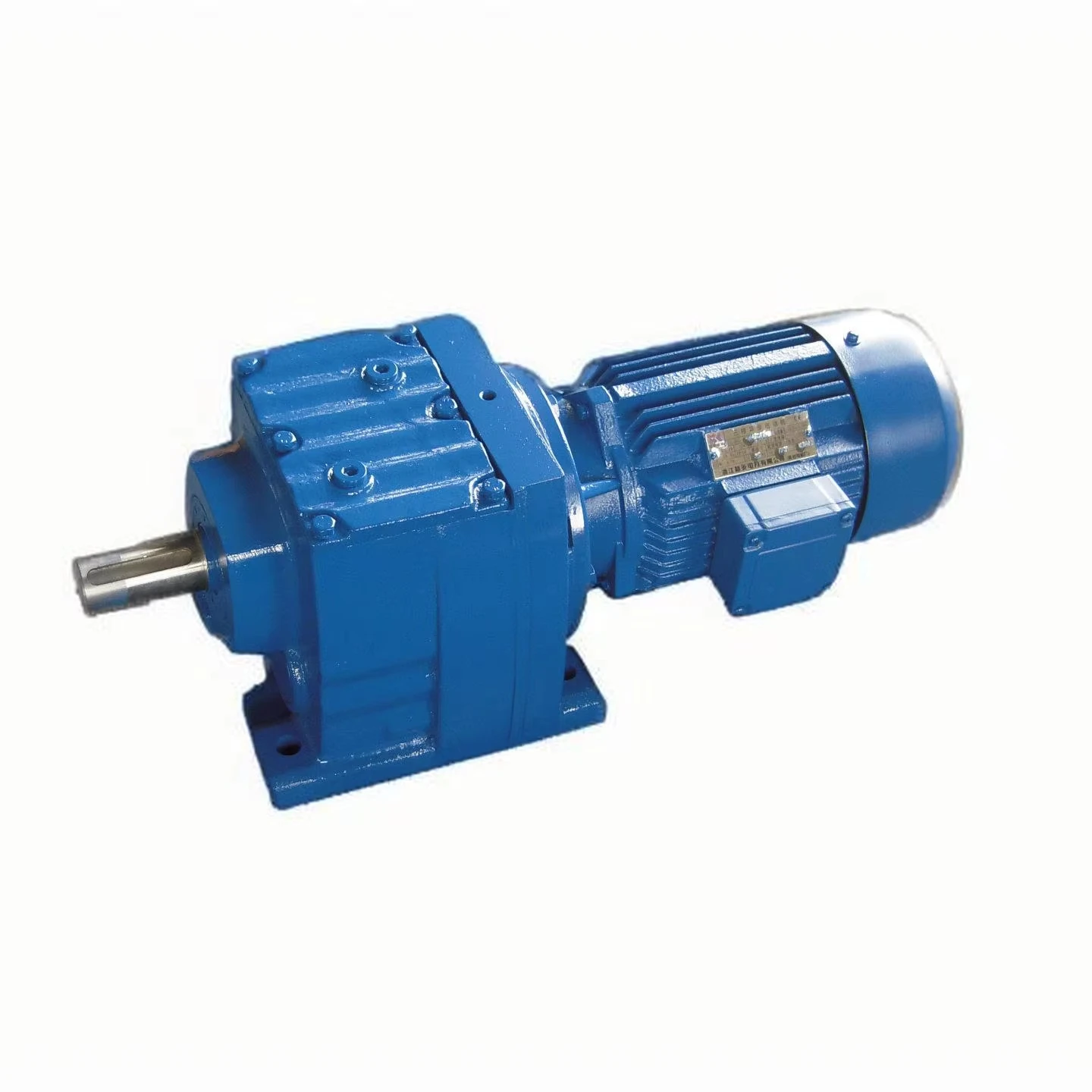 R Series R67 1.5KW عملية مستقرة حلزونية نوع مخفض أفقي بيع المصنع مباشرة مخفض حلزوني