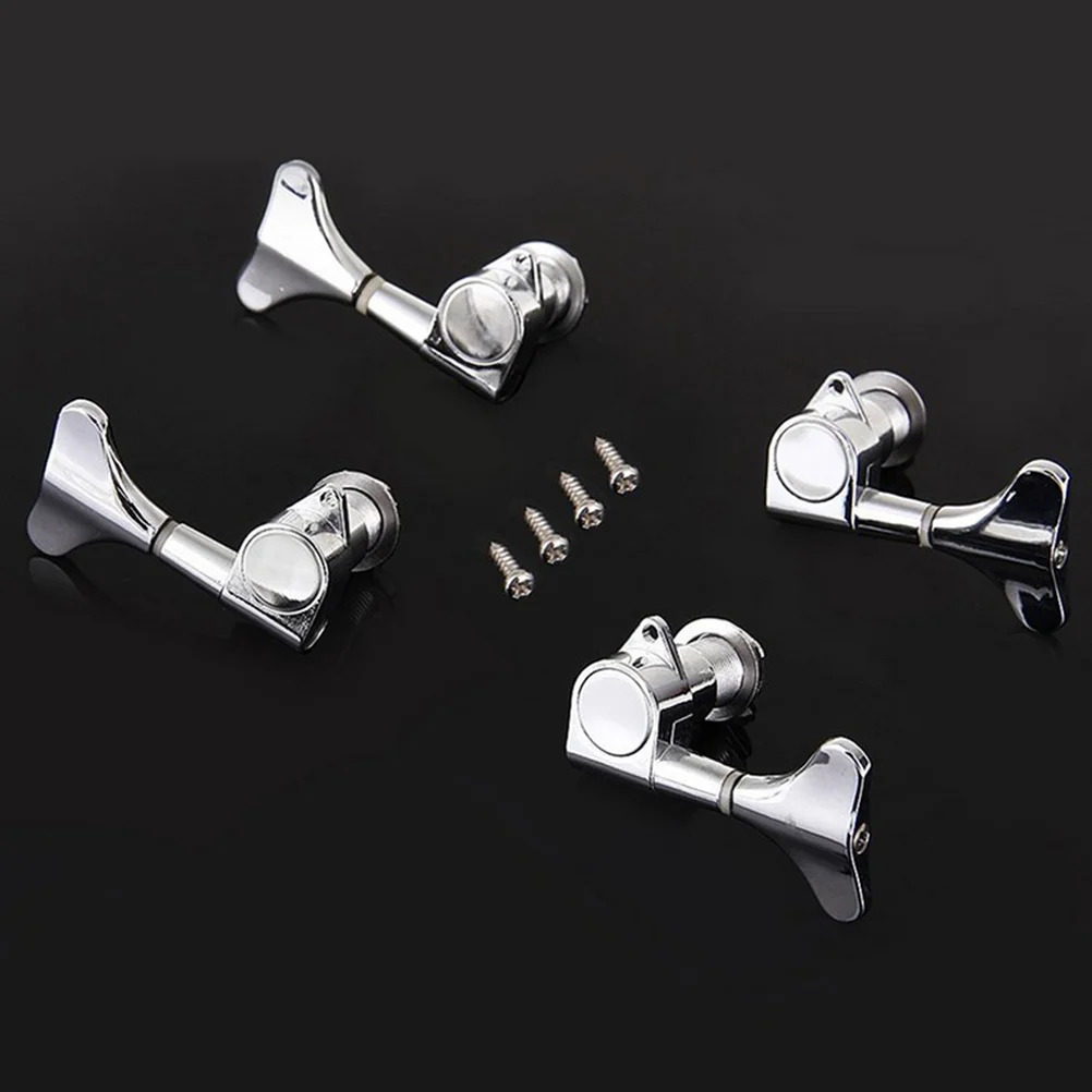 

1Set Bass Tuning Peg Durable Zinc Alloy Bass String Tuner Guitar Machine Head Replacement String Pegs Guitar Parts