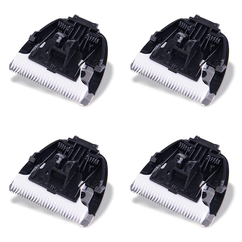 4X Pet Hair Trimmer Cutter Head Ceramic Blade Compatible For CP3100 3180 7800 7900 Grooming Clipper Replacement Knives