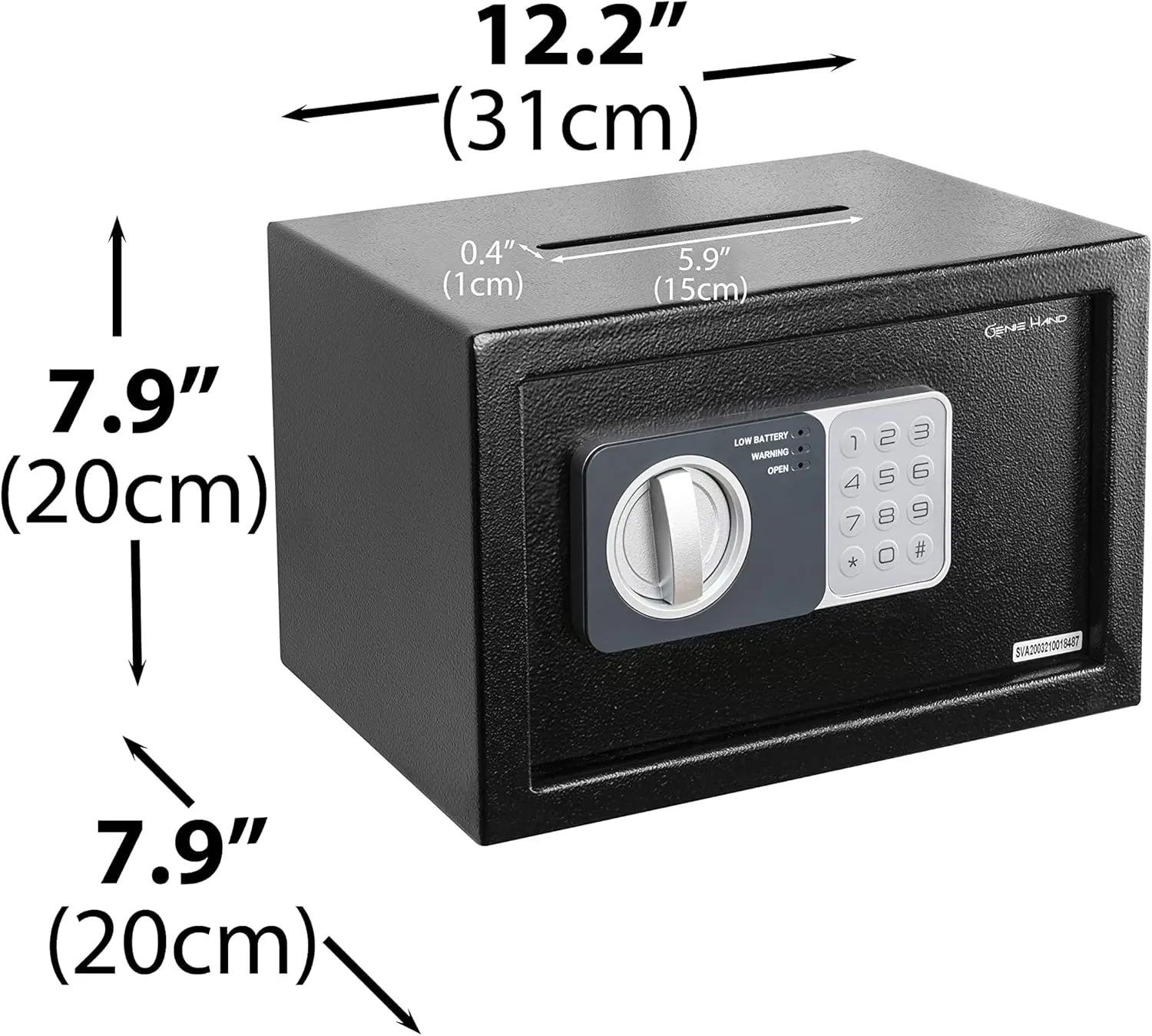 \u2013 Time Lock Safe Countdown \u2013 B-Klasse Lock \u2013 Anti Bounce-Technologie