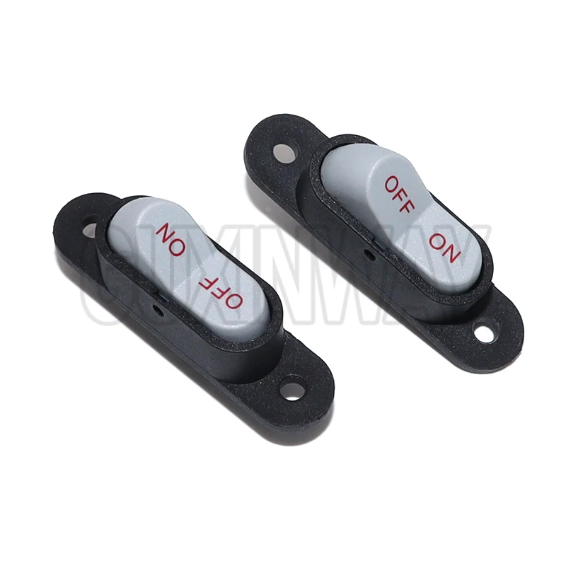 2Pin 250V 6A AC AMP 125V 10A Light ON/OFF Boat Button Switch Electric Wok Home Start Switch