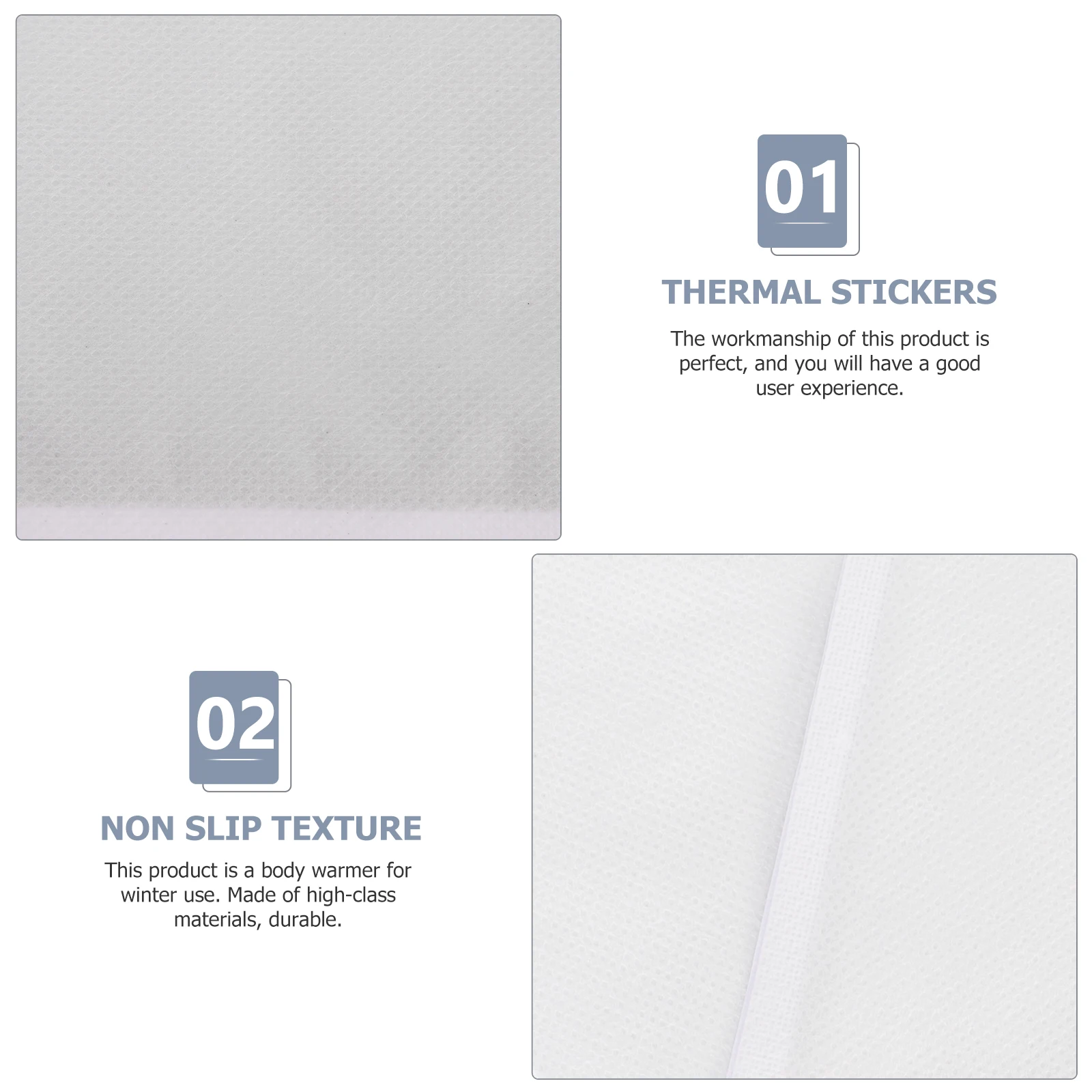 

20pcs Body Long Heat Preservation Safe Durable Adhesive Heating Patches Winter Warmer Self heating Warm Sticker Menstrual