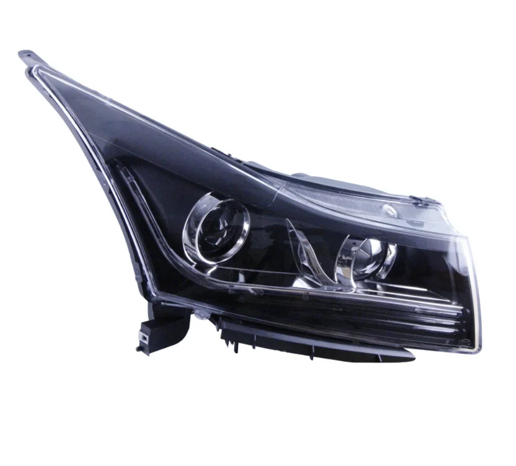 

HGD Car Headlight Fit For Chevrolet Cruze 2009-2013 Led Head Lamp With Angel Eye Lens Drl Turn Signal