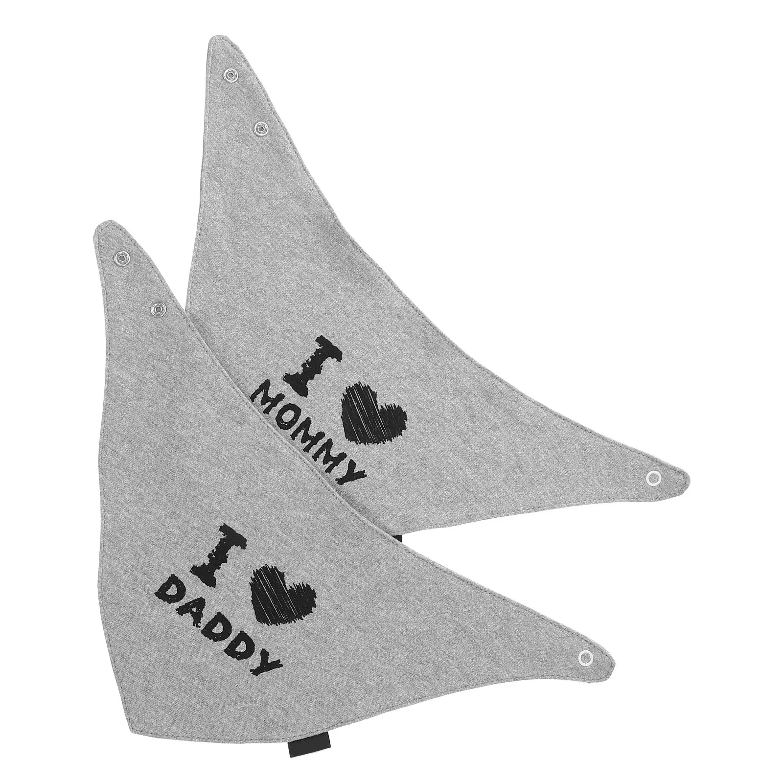 

2Pcs Waterproof Baby Bandana Bibs Cotton Drool Bibs for Newborns Toddlers Teething Burp Cloths Unisex Infant Bib Set Stylish