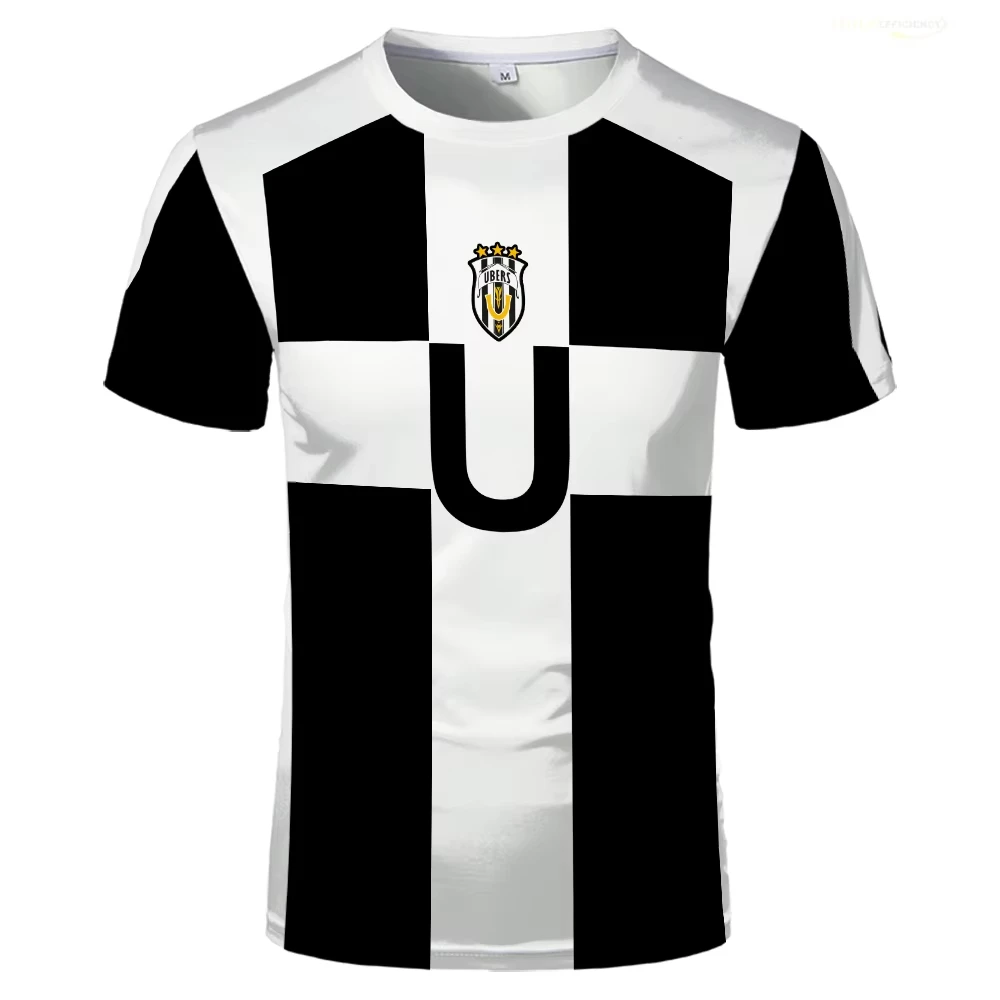 صيف جديد خمسة أشخاص نمط VL Replika أنيمي Uber الأزرق قفل كامل طباعة الرجال التي شيرت تأثيري كرة القدم جيرسي الاطفال/الكبار بلايز