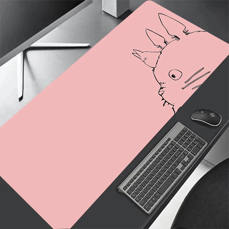 Pink Kawaii Large Mousepad XXL Game Dragon Mouse Pad Gamer Mouse Mat Cute PC Computer Carpet Surface Mause Pads Keyboard Deskmat