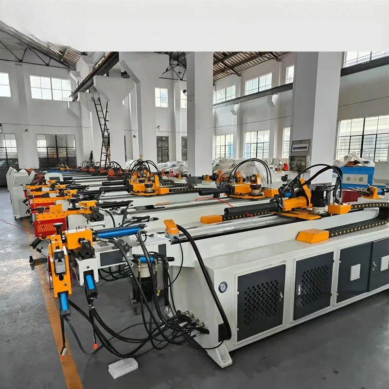 مصنع آلة ثني القوس الأوتوماتيكية عالية الدقة معدات التحكم العددي الهيدروليكي لمحمل محرك سبائك الألومنيوم #5