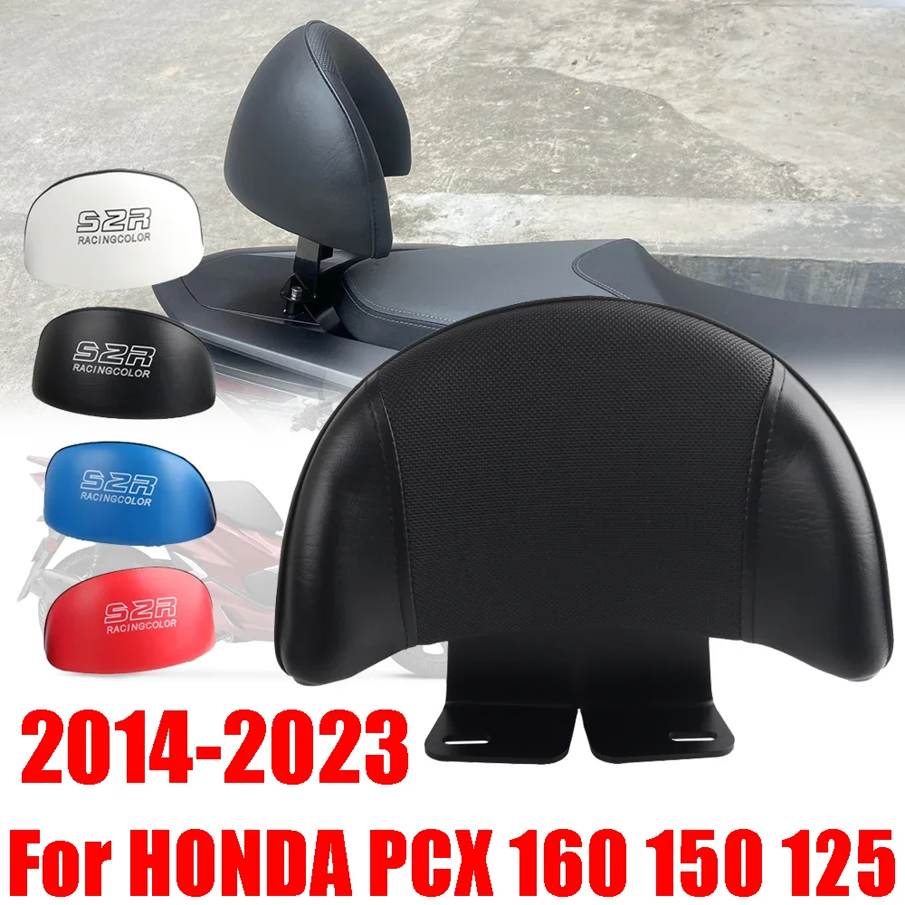 

For Honda PCX150 PCX160 PCX125 PCX 150 160 125 Accessories Passenger Backrest Rear Seat Back Rest Lazy Back Cushion Pad Rest