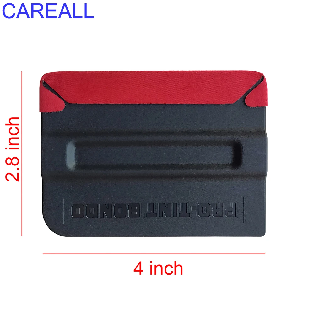 Careall 3 Stuks Autoruit Tint Magneet Wisser Installatie Tool Koolstofvezel Film Vinyl Wrap Stickers Stickers Suède Vilt Schraper