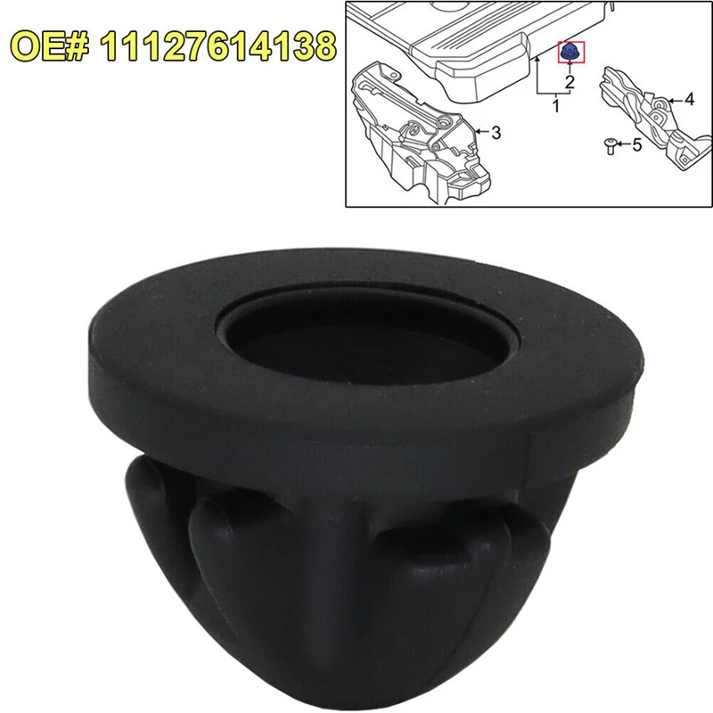 20PCS Car Hood Bumper Buffers 11127614138 For BMW 1 2 3 4 5 6 7 Series Engine Cover Rubber Mount Grommet Bush Bump Stop