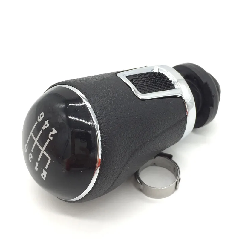 5/6 Speed Car Gear Shift Knob Head Lever Stick Gaiter Boot Cover Collar For Volkswagen VW Passat B7 2011 2012 2013 2014 2015