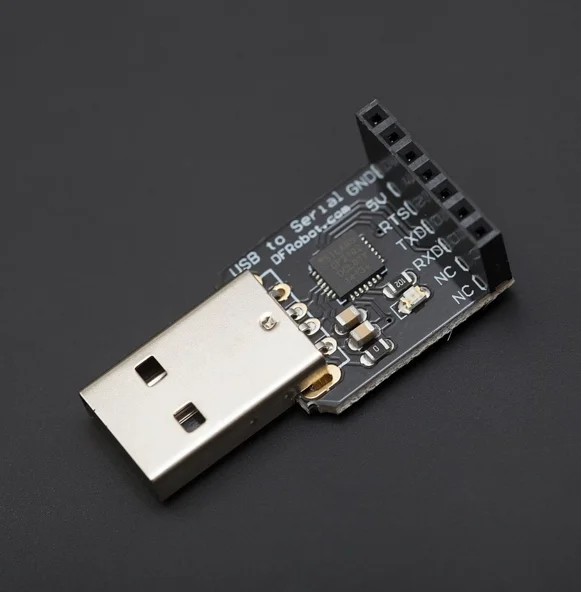 CP2103 USB to TTL Serial Converter Adapter Module, 5V 3.3V Compatible for Arduino, STC MCU Download, Bluetooth APC220