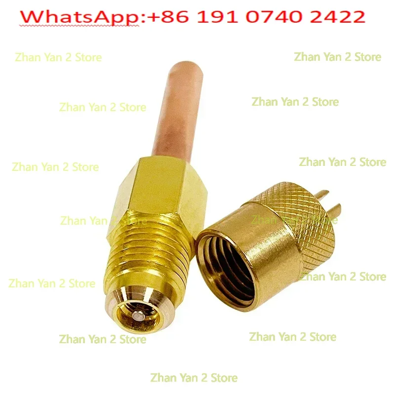 10Pcs charging valve, refrigerator one-way valve, fluoride nozzle, liquid nozzle, fluoride quick connector
