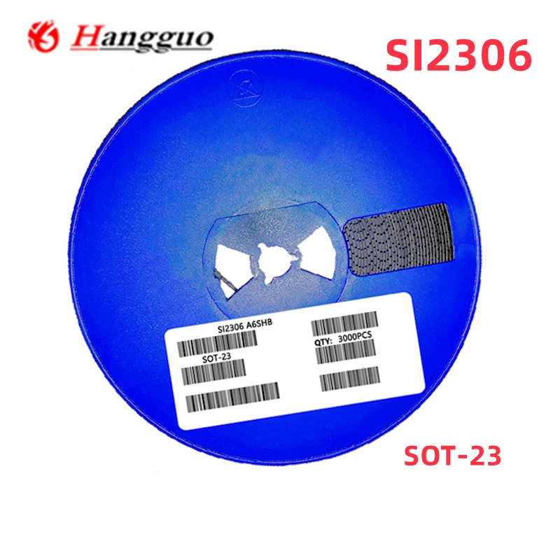 

3000 шт./лот, новый оригинальный SI2306 Smd транзистор MOSFET N-CH 30 В 3,16 А SOT23-3 лучшее качество