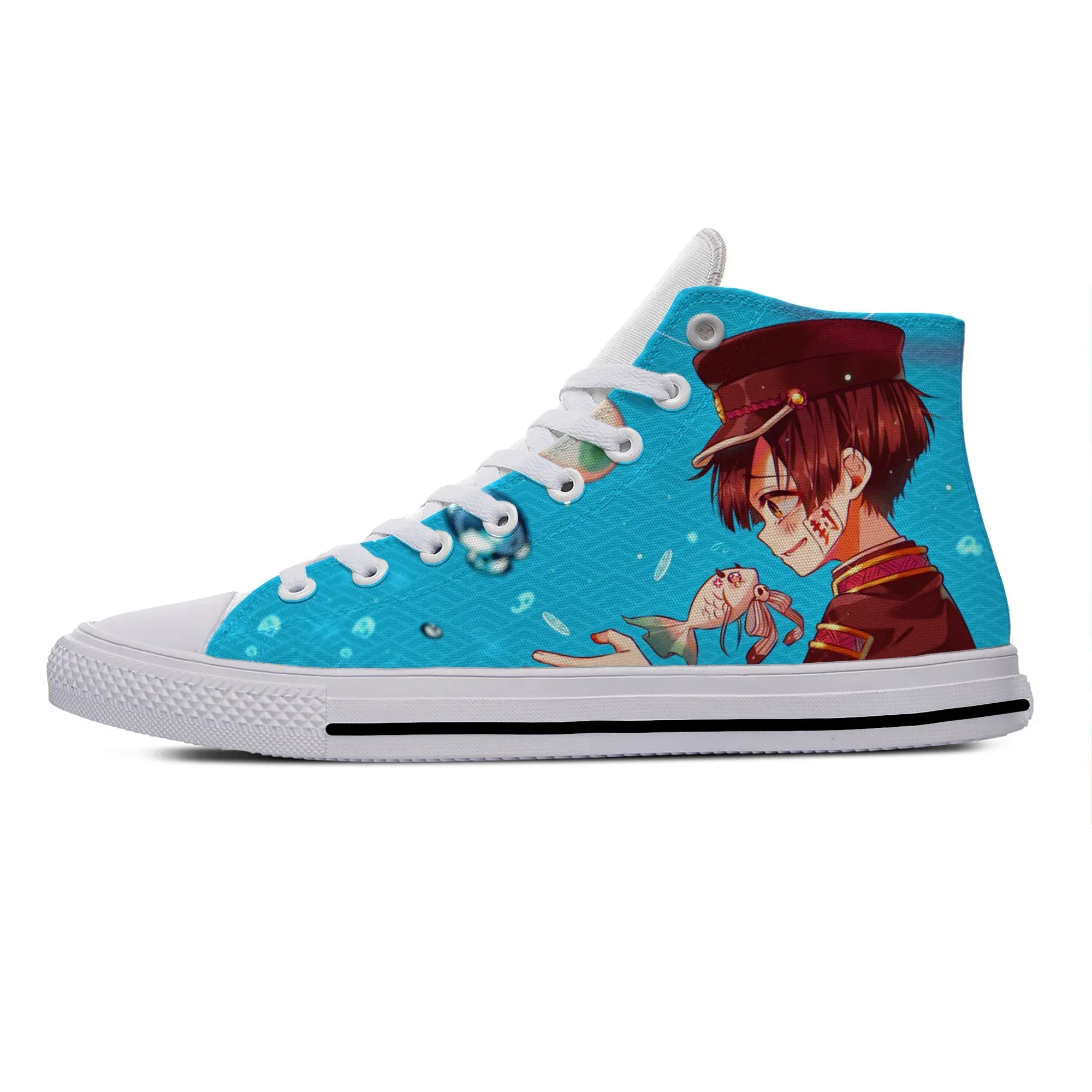 

Japanese Anime Manga Toilet Bound Hanako Kun Cute Lightweight Casual Shoes Top High Breathable Board Shoes Men Women Sneakers