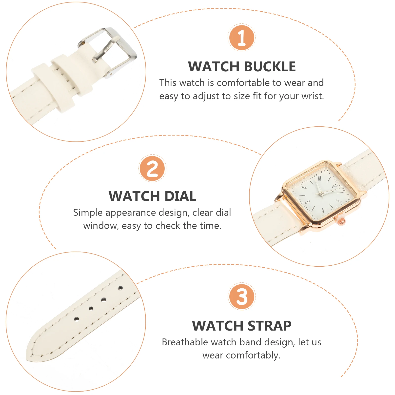 

Luminous Quartz Watch Women Bands Watches for Digital Cool with Compartments Girl Women's