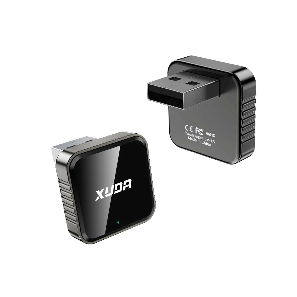 2026 2-in-1 Kabelloser CarPlay Dongle Kabelloser Android Auto Adapter AI Smart Box Intelligente Autosysteme für Fahrzeuge mit Kabel-CarPlay