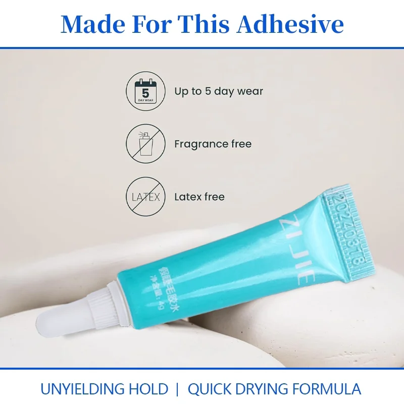 자연스러운 애니메이션 스타일 인조 속눈썹 연장 글루 세트+속눈썹 글루+특수 속눈썹 클립 -60개 클러스터, 9-14mm, C형 컬