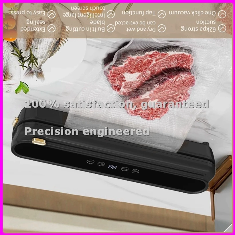 

Вакуумный упаковщик для продуктов питания, перезаряжаемый, для сухих и влажных продуктов, портативный вакуумный аппарат - ABVK