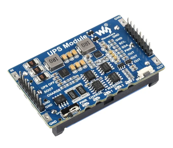 

Waveshare Mini Uninterruptible Power Supply module, Supports charging And Power output at the same time, 5V 2.5A Output