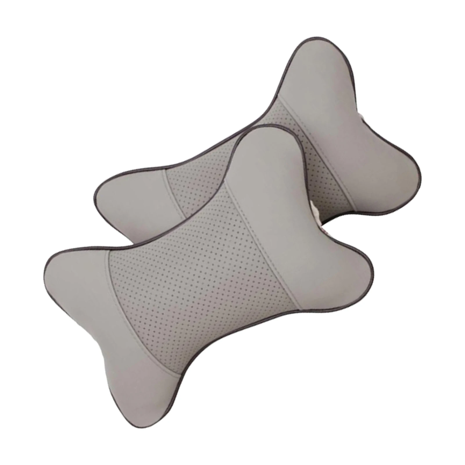 

2Pcs Car Neck Pillow Headrest Support Cushion for Comfortable Driving Travel Neck Protection Posture Alignment Universal Fit