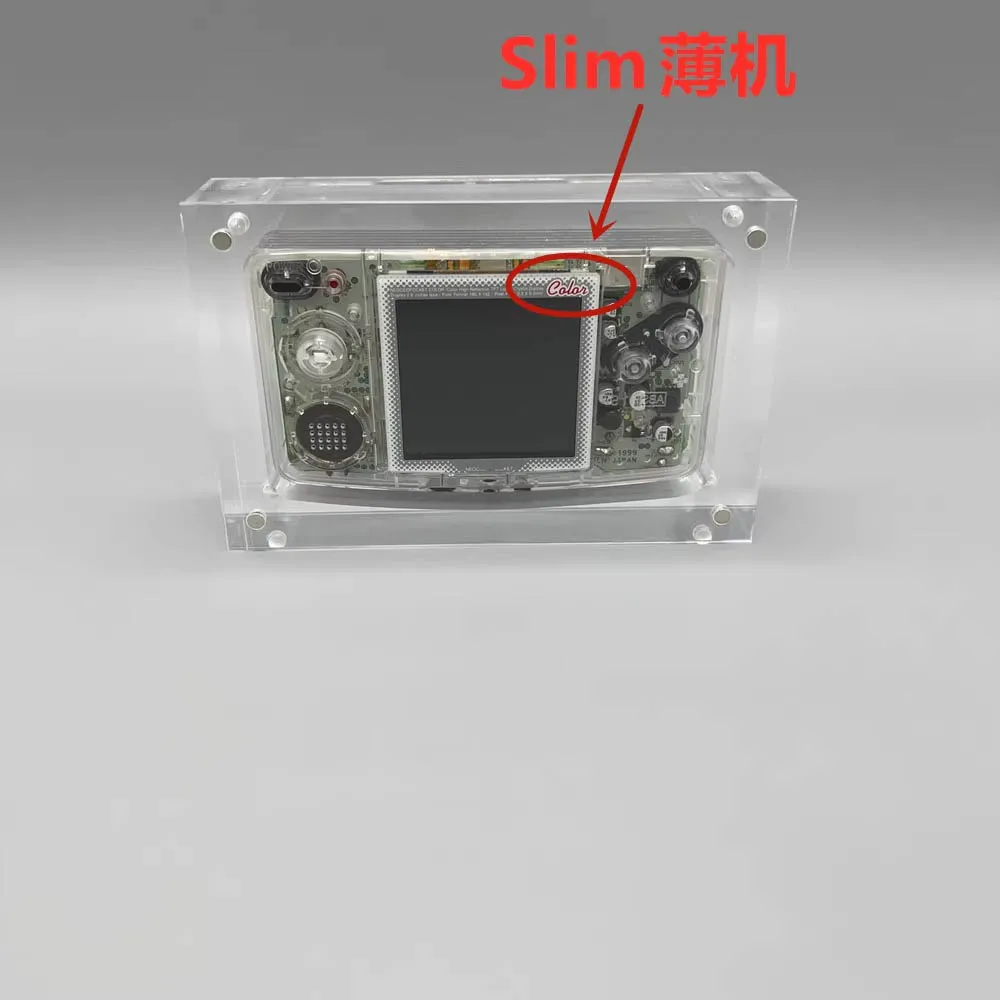 For Neo Geo Pocket Color Thin Machine For NGPC Thick Machine Acrylic console magnetic suction cover display box storage box