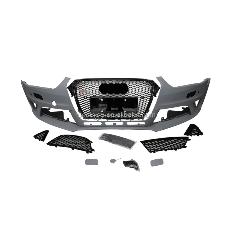 Front Bumper With Grille  For  a4  2013-2016 change to  RS4