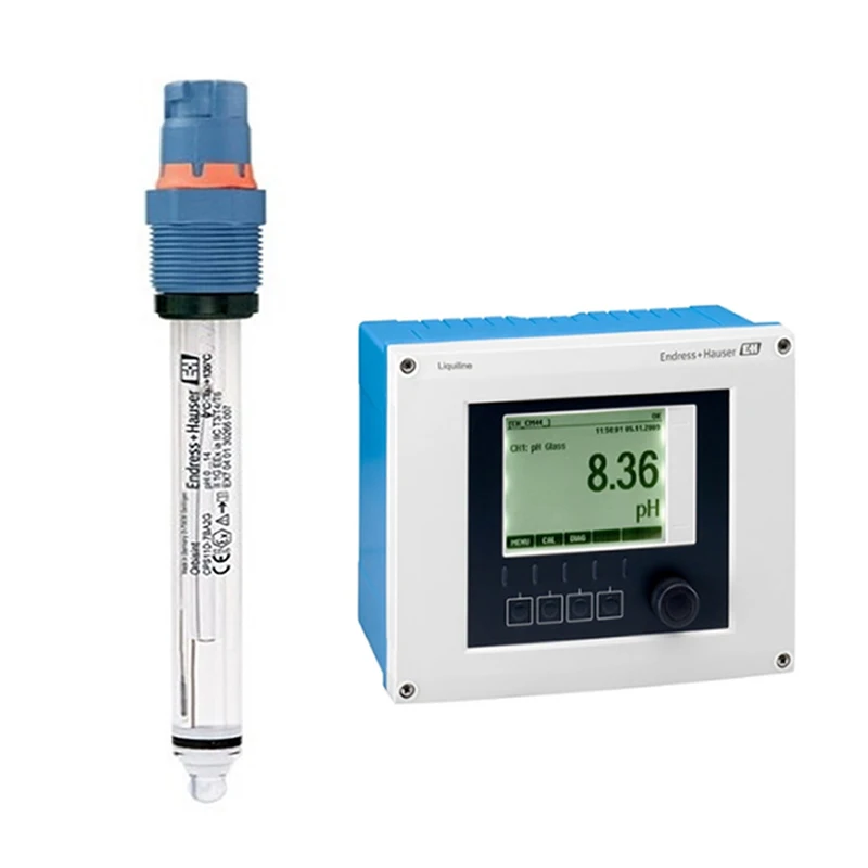 

E+H Memosens CPS11E-NA7BAA2 Digital pH Sensor IP68 Protection ATEX/IECEx Certified pH 1-12 Range for Process Water Wastewater