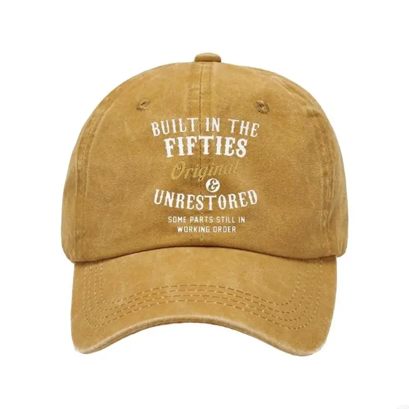 Comfortable Baseball Cap Wash Cotton Sun Hat with Adjustable Closure for Everyday Charm and Stylish Head Accessories