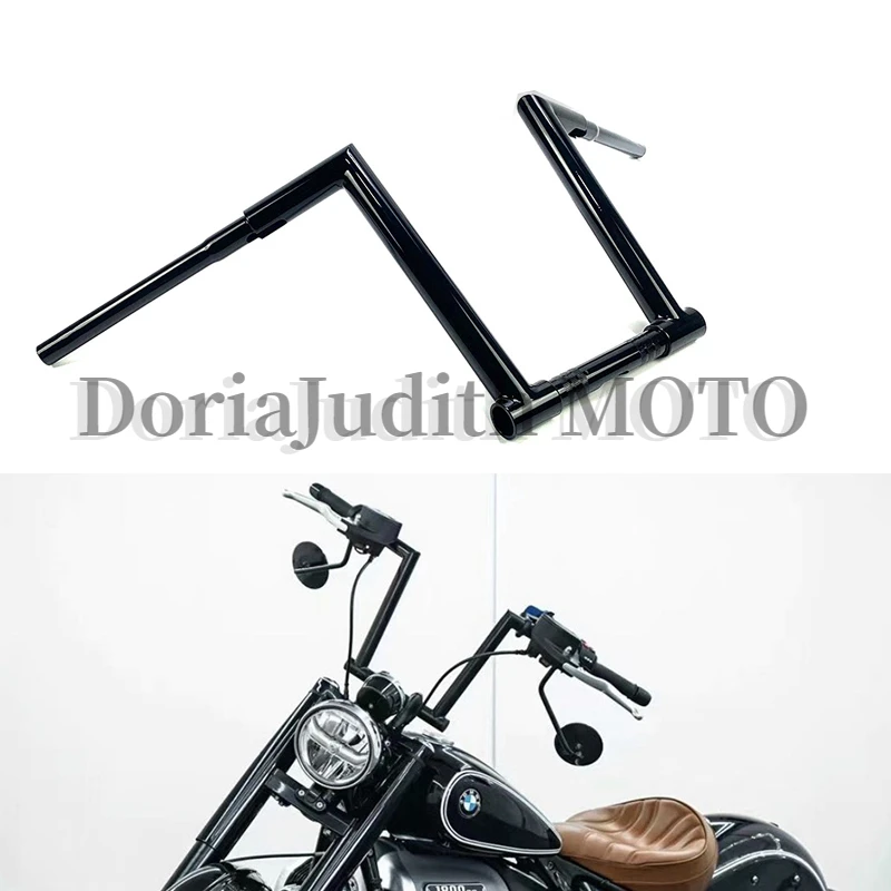 

For BMW R18 R 18 7/8" 22mm Motorcycle custom handlebars 1-1/4 inch Right angle handlebar