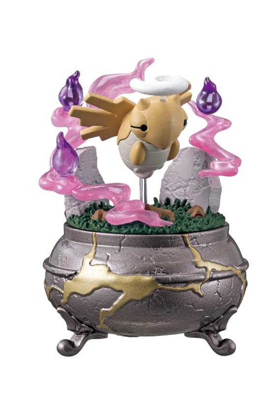 Re-Ment Pokémon Little Night Collection Vol 2 Conjunto de figuras - Gengar Chandelure Muma Anime Model Collection Brinquedos 100% originais