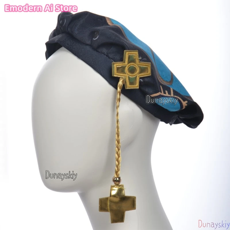 فريمينيت حكيم التأثيري المثقوب كوسبروف» جينشين إمباكت فونتين الأزرق الداكن بدلة غطس Steampunk أنيمي لعبة كوسبلاي #6