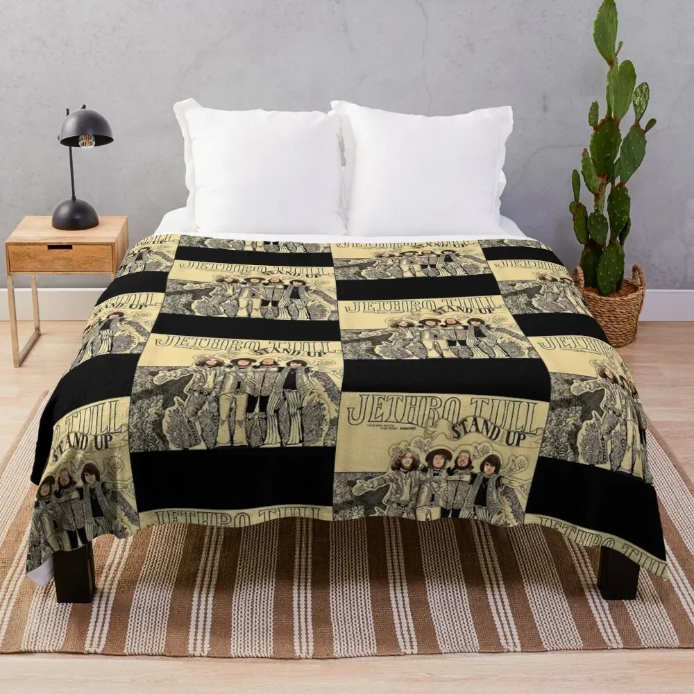 Jethro Tull Throw Blanket Extra Large Throw wednesday Bed Fashionable Soft Plaid Blankets